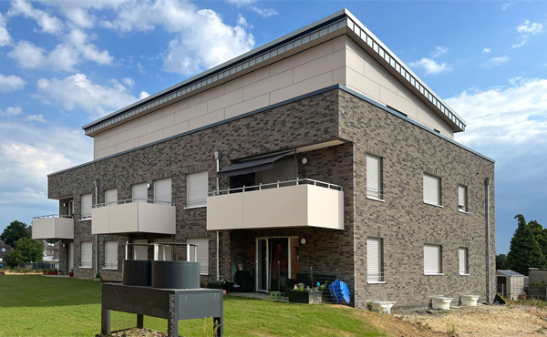 Neubau von 9 Wohneinheiten, geförderter Wohnungsbau in Baesweiler Neubau von 9 Wohneinheiten, geförderter Wohnungsbau in Baesweiler